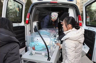 垫江县妇婴监护型护送